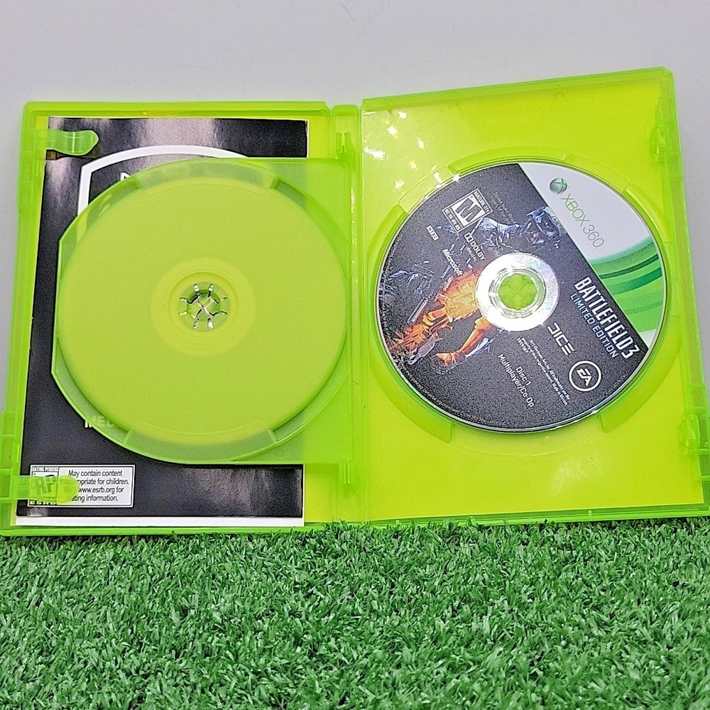 Battlefield 3 Limited Edition Video Game‎ Microsoft Xbox 360 Complete w/ Manuals - Picture 4 of 10